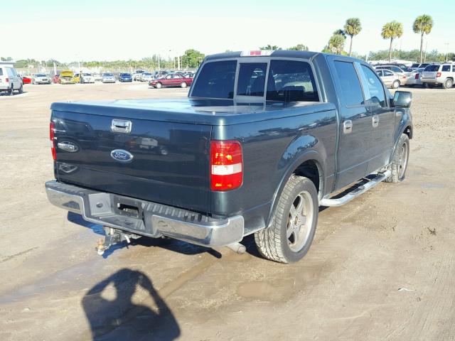 1FTPW12544KD71569 - 2004 FORD F150 SUPER GREEN photo 4