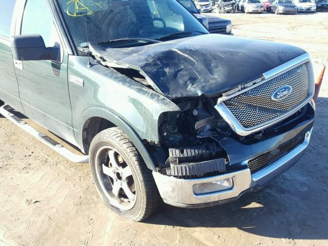 1FTPW12544KD71569 - 2004 FORD F150 SUPER GREEN photo 9