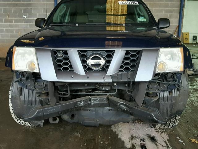 5N1AN08U16C511085 - 2006 NISSAN XTERRA OFF BLUE photo 9