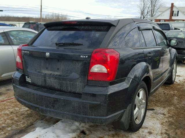 1B3HB48BX8D505883 - 2008 DODGE CALIBER SX BLACK photo 4