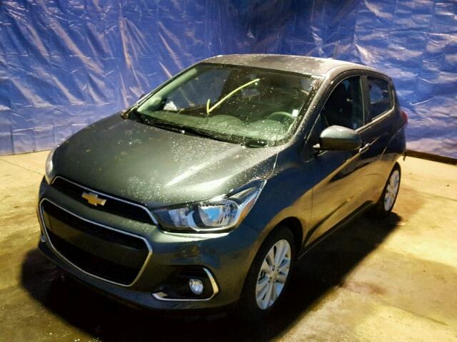 KL8CD6SA5HC774158 - 2017 CHEVROLET SPARK 1LT Синий фото 2