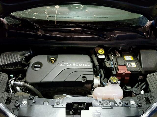 KL8CD6SA5HC774158 - 2017 CHEVROLET SPARK 1LT Синий фото 7