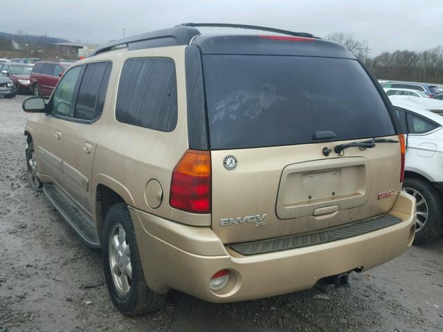 1GKES16S546195499 - 2004 GMC ENVOY XL GOLD photo 3