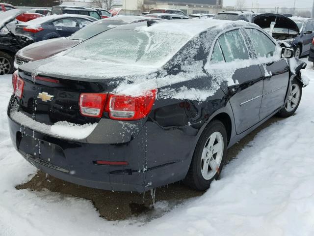 1G11B5SL8FF145112 - 2015 CHEVROLET MALIBU LS BLACK photo 4