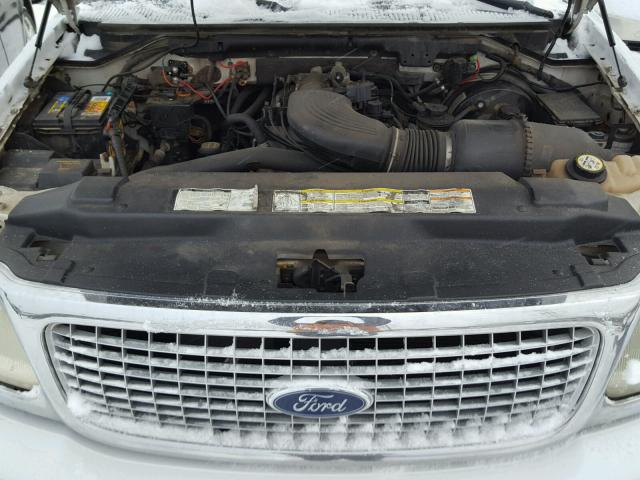 1FMRU16W71LB75726 - 2001 FORD EXPEDITION WHITE photo 7