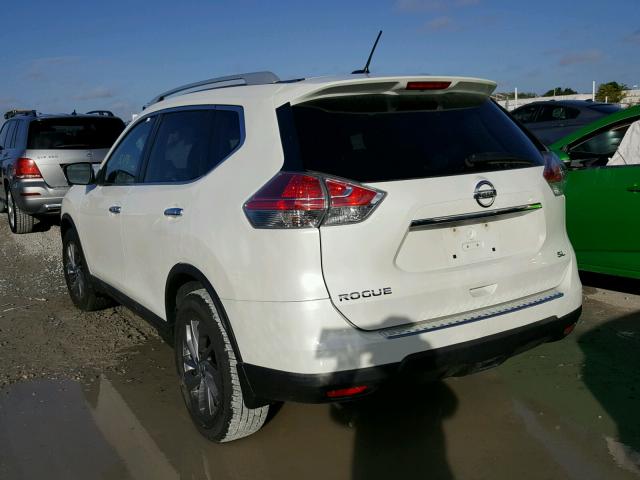 5N1AT2MT1GC742326 - 2016 NISSAN ROGUE S WHITE photo 3