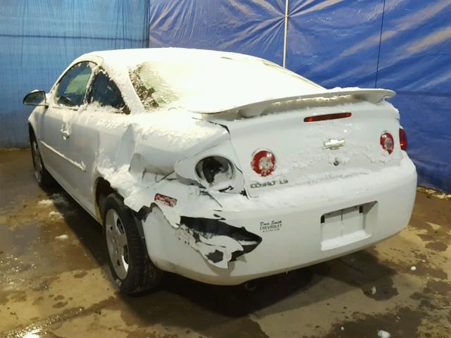 1G1AK15F377389194 - 2007 CHEVROLET COBALT LS WHITE photo 3