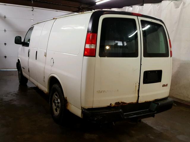 1GTFG25T531220592 - 2003 GMC SAVANA G25 WHITE photo 3