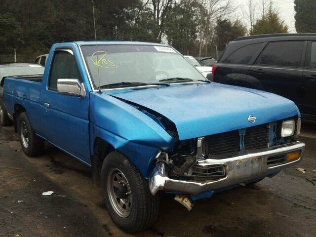 1N6SD11S9SC378240 - 1995 NISSAN TRUCK E/XE BLUE photo 1