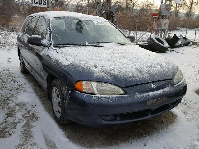 KMHJW24M7WU107300 - 1998 HYUNDAI ELANTRA BLUE photo 1