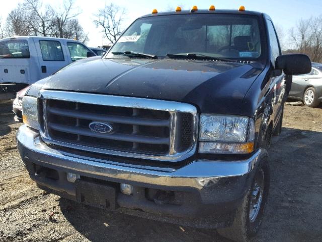 1FTNX21L04EC38882 - 2004 FORD F250 SUPER BLACK photo 2