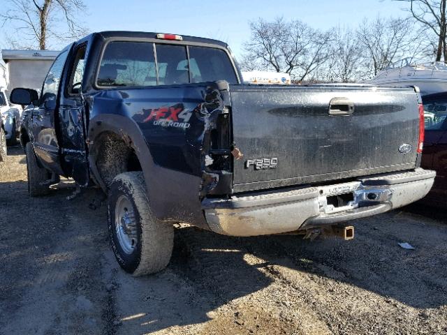 1FTNX21L04EC38882 - 2004 FORD F250 SUPER BLACK photo 3