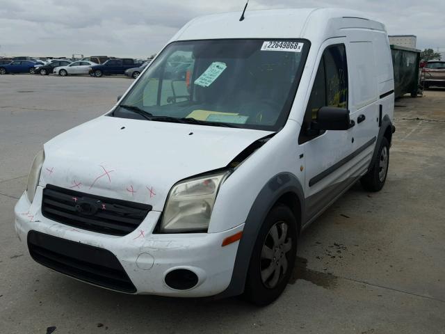 NM0LS7DN3BT057734 - 2011 FORD TRANSIT CO WHITE photo 2