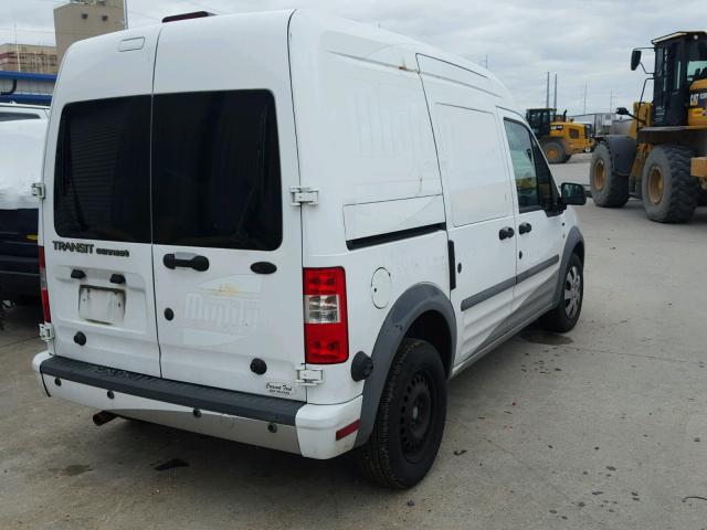 NM0LS7DN3BT057734 - 2011 FORD TRANSIT CO WHITE photo 4