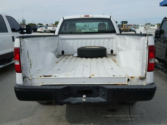 1FTRF12218KC02906 - 2008 FORD F150 WHITE photo 9