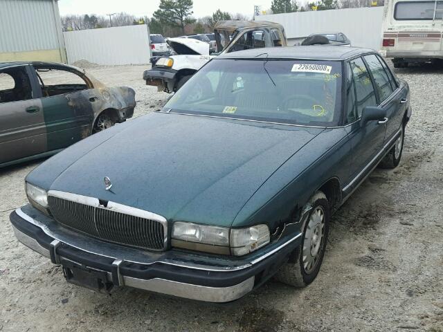 1G4CW53LXP1629683 - 1993 BUICK PARK AVENU GREEN photo 2