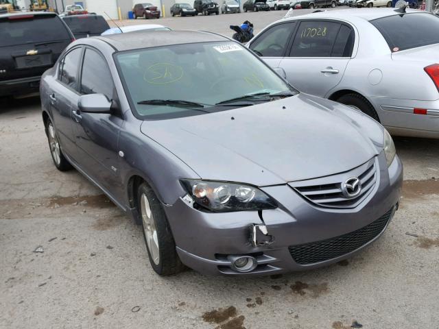 JM1BK123251289691 - 2005 MAZDA 3 S GRAY photo 1