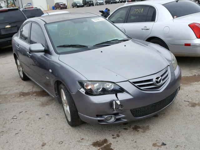 JM1BK123251289691 - 2005 MAZDA 3 S GRAY photo 9