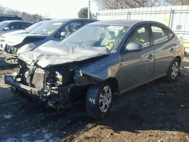 KMHDU46D89U825065 - 2009 HYUNDAI ELANTRA GL SILVER photo 2