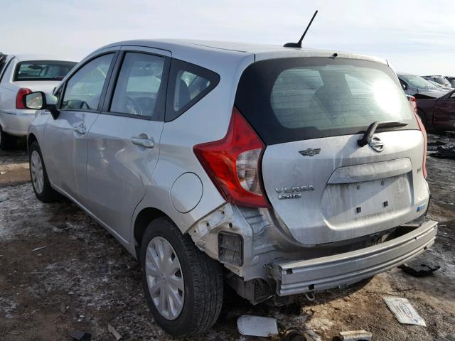 3N1CE2CP3GL363797 - 2016 NISSAN VERSA NOTE SILVER photo 3