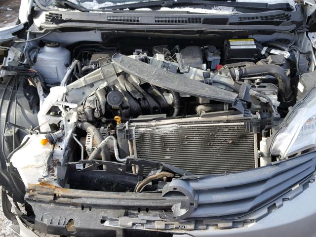 3N1CE2CP3GL363797 - 2016 NISSAN VERSA NOTE SILVER photo 7