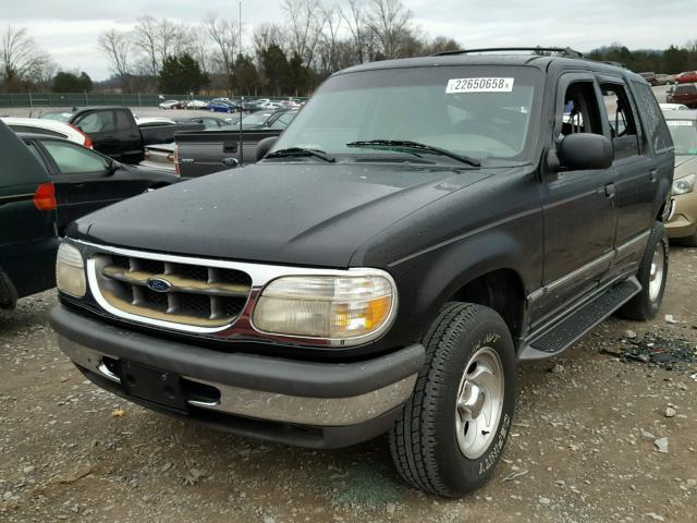 1FMZU34E3WUB22237 - 1998 FORD EXPLORER BLACK photo 2