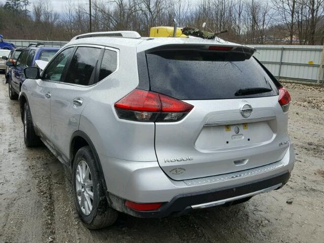 KNMAT2MV5HP537334 - 2017 NISSAN ROGUE S SILVER photo 3