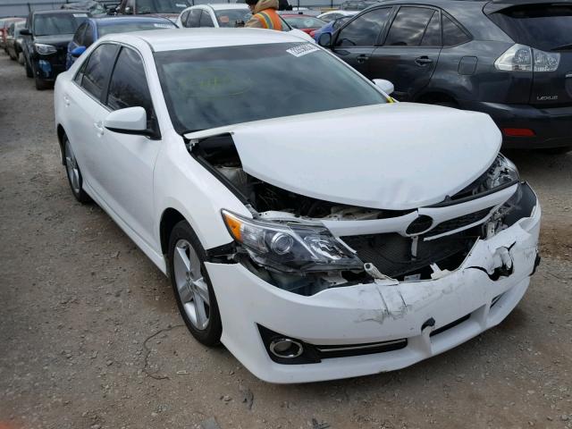 4T1BF1FK1DU283895 - 2013 TOYOTA CAMRY L WHITE photo 1