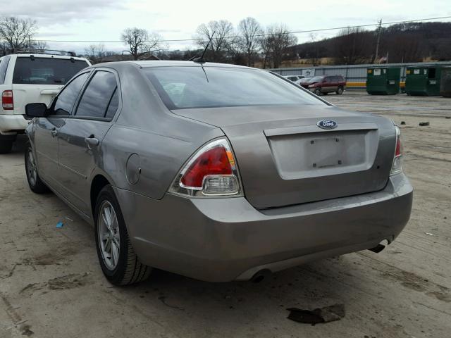 3FAHP07118R244934 - 2008 FORD FUSION SE SILVER photo 3