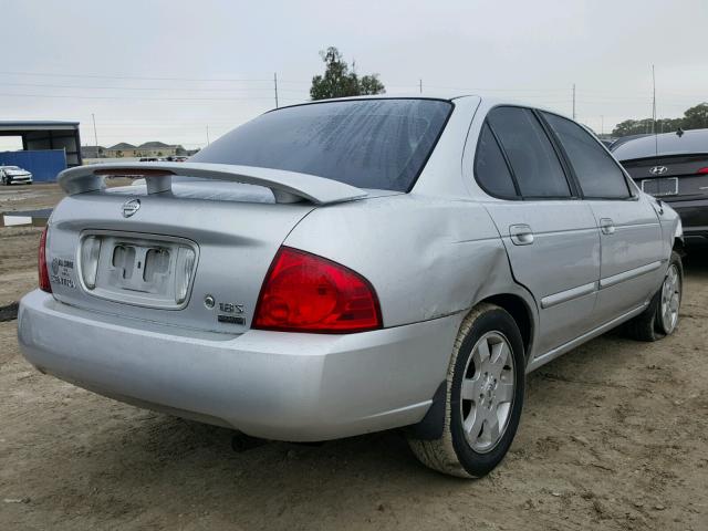 3N1CB51D86L534240 - 2006 NISSAN SENTRA 1.8 SILVER photo 4