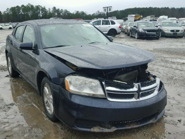 1B3BD1FB0BN584869 - 2011 DODGE AVENGER MA BLUE photo 1