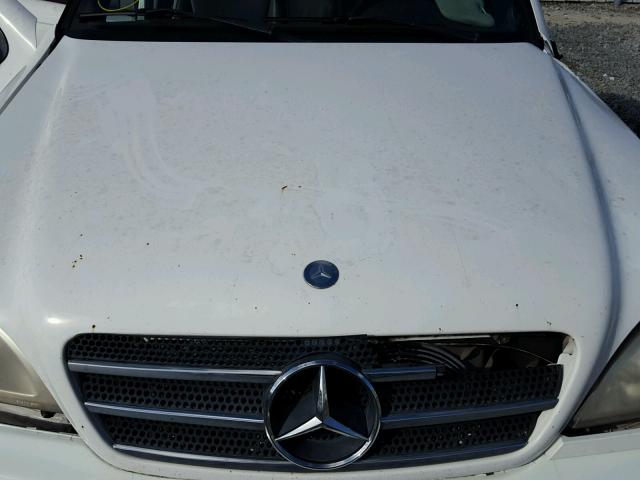 4JGAB54E5XA130616 - 1999 MERCEDES-BENZ ML 320 WHITE photo 7