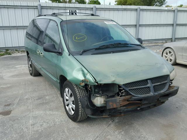 2B4GP44G2XR277285 - 1999 DODGE GRAND CARA GREEN photo 1