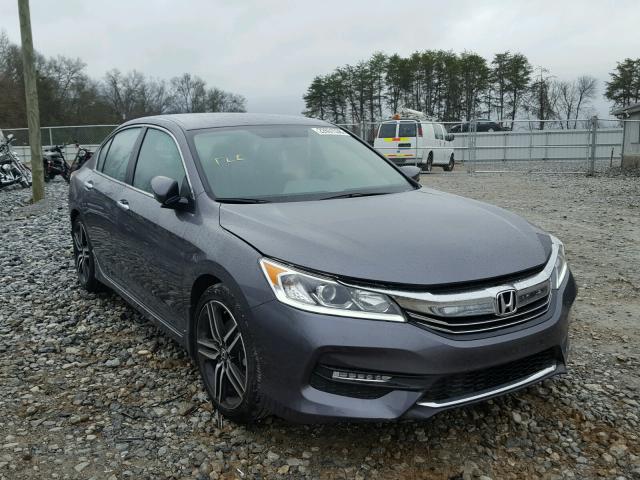 1HGCR2F17HA146045 - 2017 HONDA ACCORD SPO GRAY photo 1