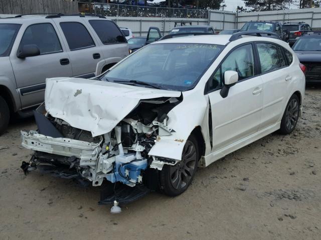 JF1GPAL60E8278797 - 2014 SUBARU IMPREZA SP WHITE photo 2