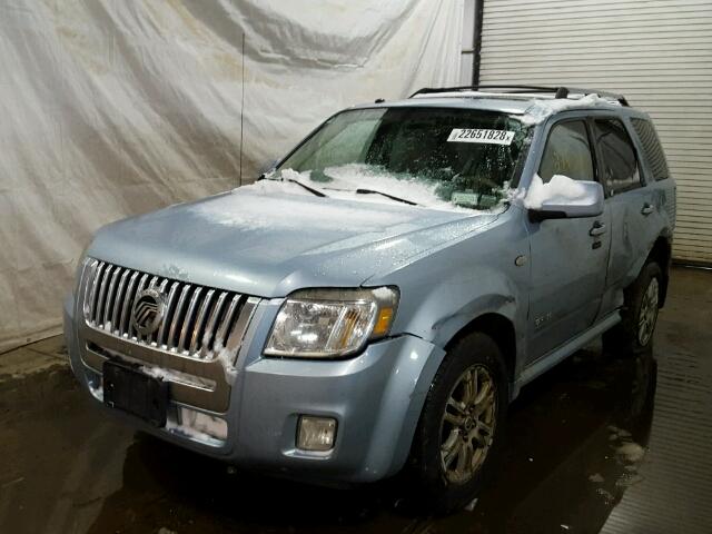 4M2CU97118KJ38807 - 2008 MERCURY MARINER PR BLUE photo 2