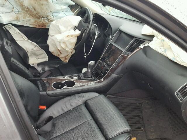 JN1BV7APXFM342509 - 2015 INFINITI Q50 BASE Plata foto 5