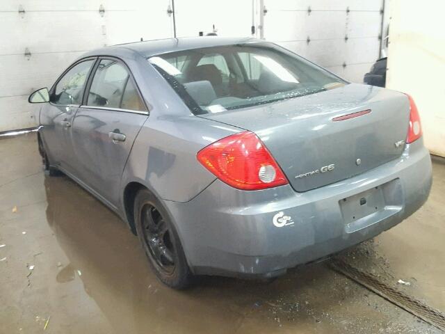 1G2ZG57B294215249 - 2009 PONTIAC G6 GRAY photo 3