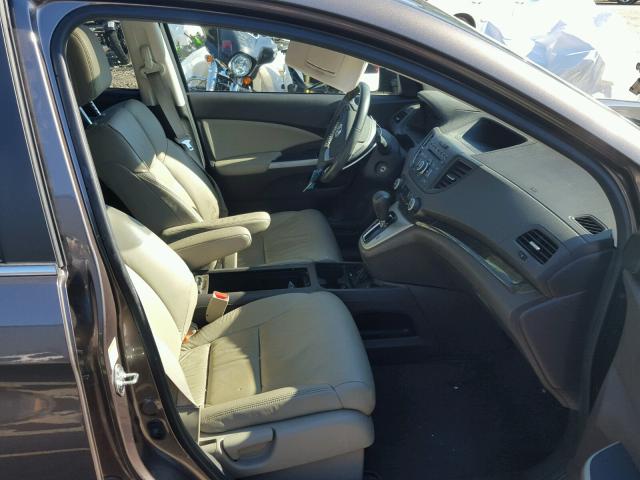 2HKRM3H72EH514134 - 2014 HONDA CR-V EXL TAN photo 5