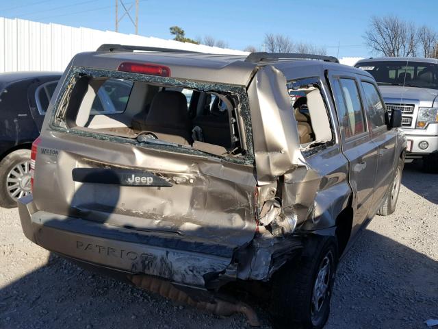 1J8FT28018D699038 - 2008 JEEP PATRIOT SP GOLD photo 4