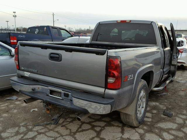 1GCEK19Z97E170670 - 2007 CHEVROLET SILVERADO SILVER photo 4