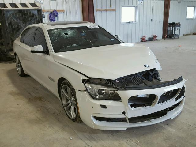 WBAYE8C54DD133723 - 2013 BMW 750LI WHITE photo 1