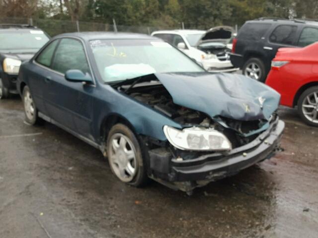 19UYA125XVL008824 - 1997 ACURA 2.2CL GREEN photo 1