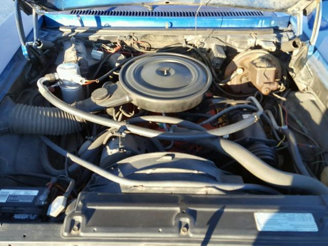 1Y27G5K104963 - 1975 CHEVROLET NOVA BLUE photo 7