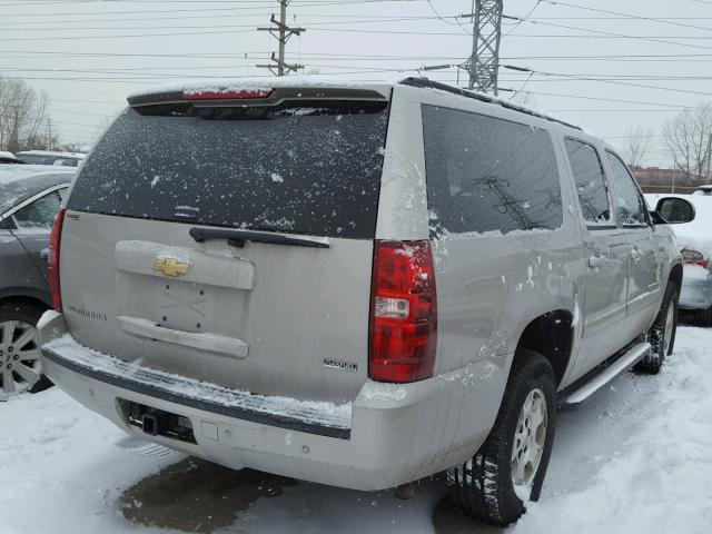 1GNFK16378J232779 - 2008 CHEVROLET SUBURBAN K BEIGE photo 4