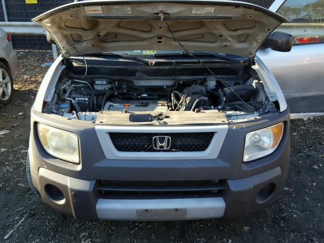 5J6YH28523L013305 - 2003 HONDA ELEMENT EX SILVER photo 7