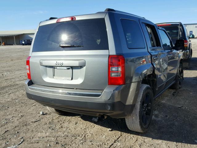 1C4NJPFB0CD719850 - 2012 JEEP PATRIOT LA GRAY photo 4