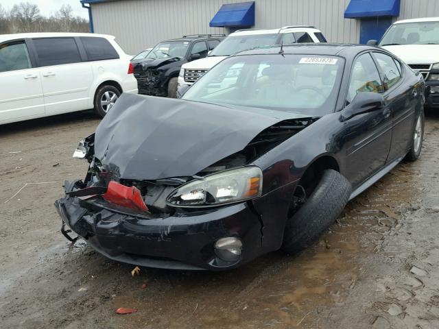 2G2WS522551197750 - 2005 PONTIAC GRAND PRIX BLACK photo 2