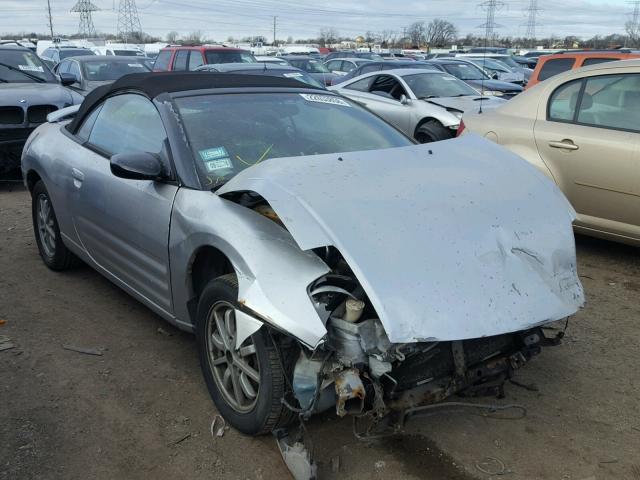 4A3AE35G61E003533 - 2001 MITSUBISHI ECLIPSE SP SILVER photo 1