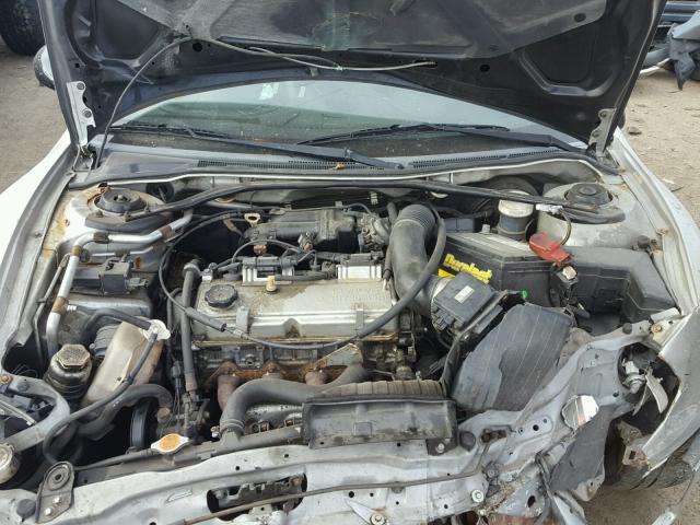 4A3AE35G61E003533 - 2001 MITSUBISHI ECLIPSE SP SILVER photo 7